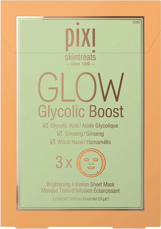 Glow Glycolic Boost Sheet Masks