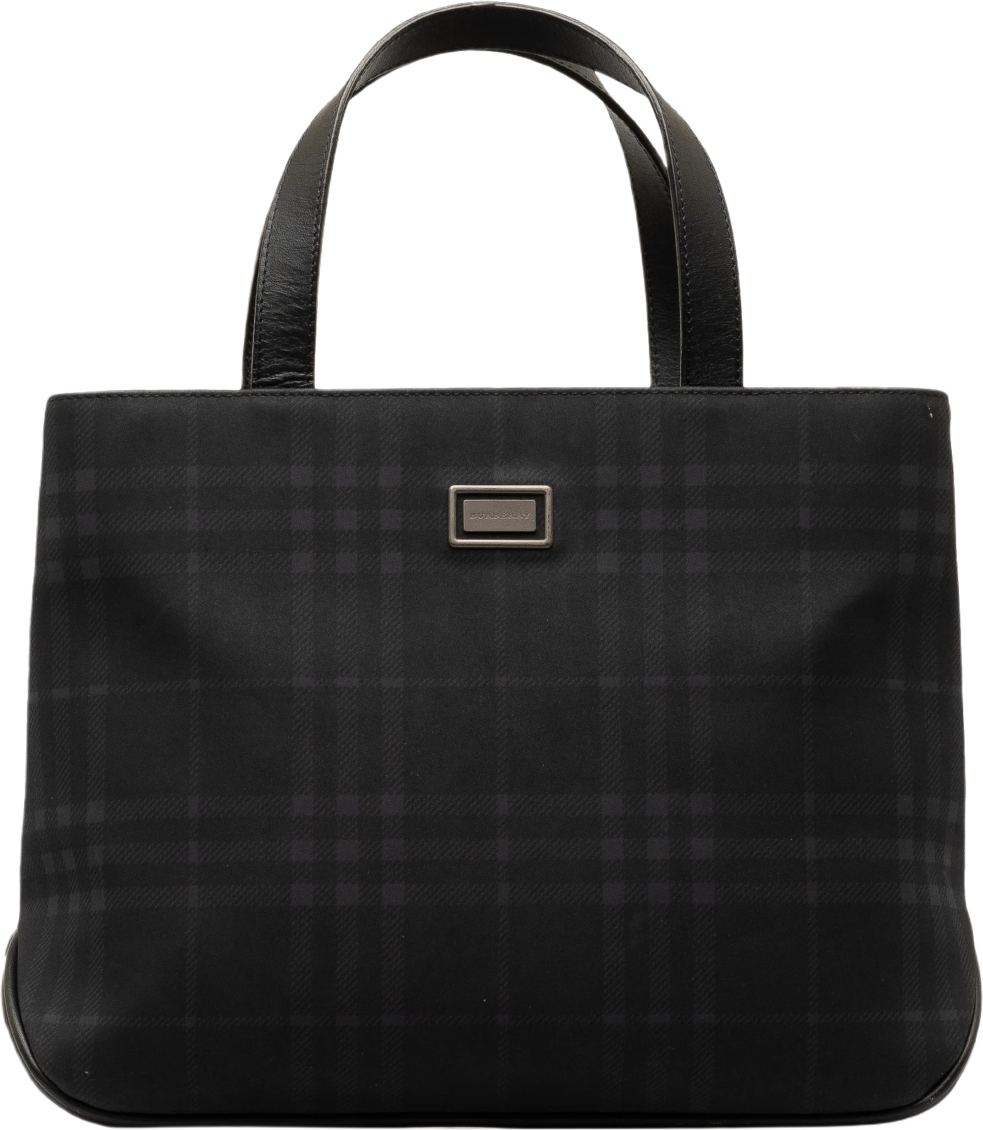 Burberry Smoke Check Handbag