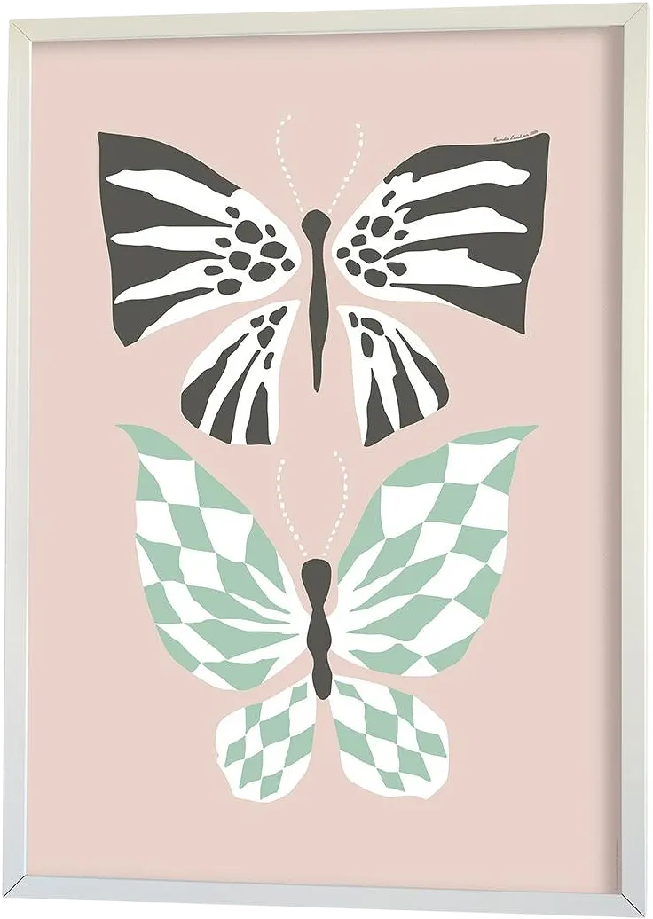 Affisch Butterfly Love 50x70 Cm