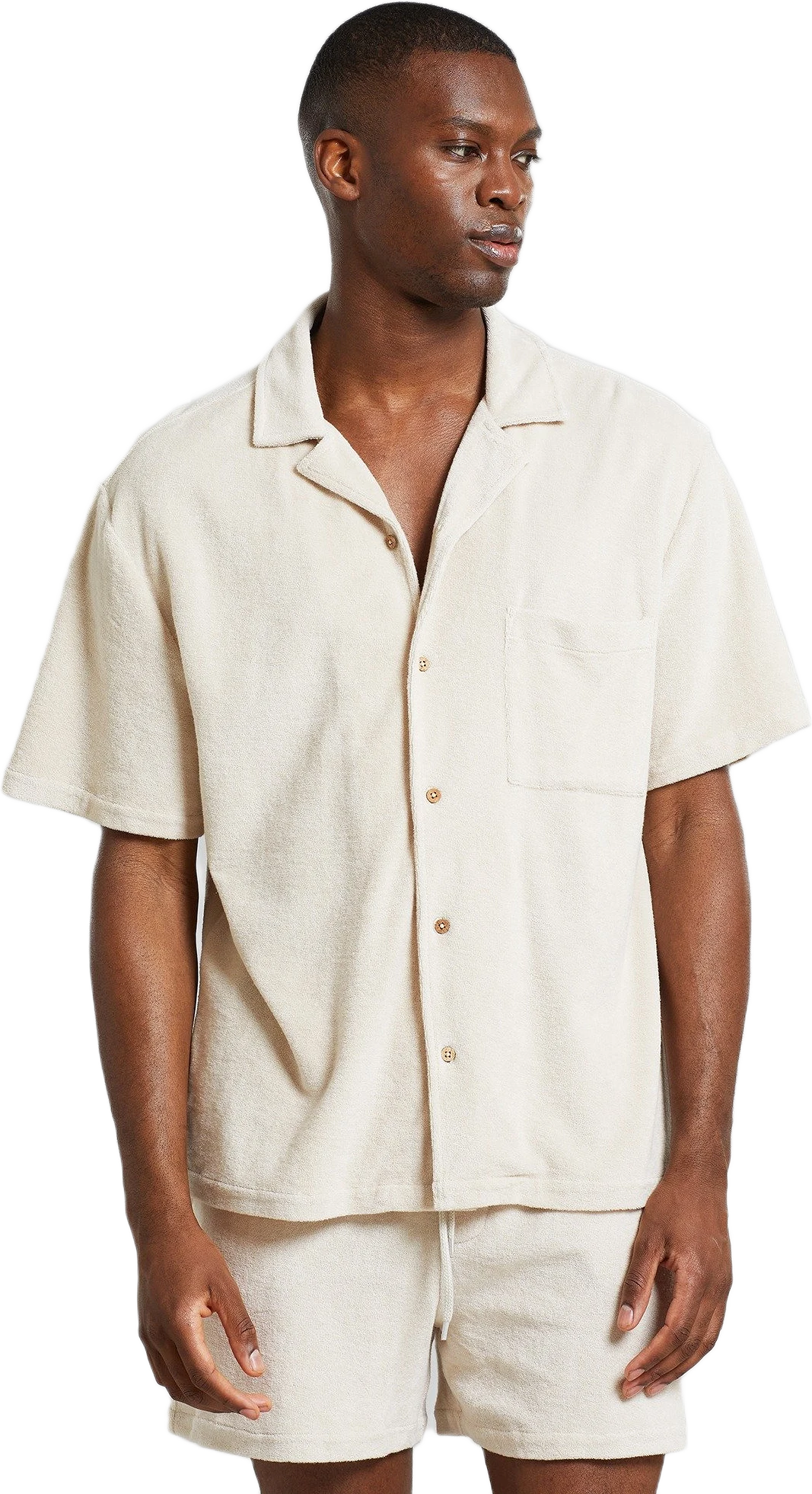 Terry Shirt Marstrand Oat White