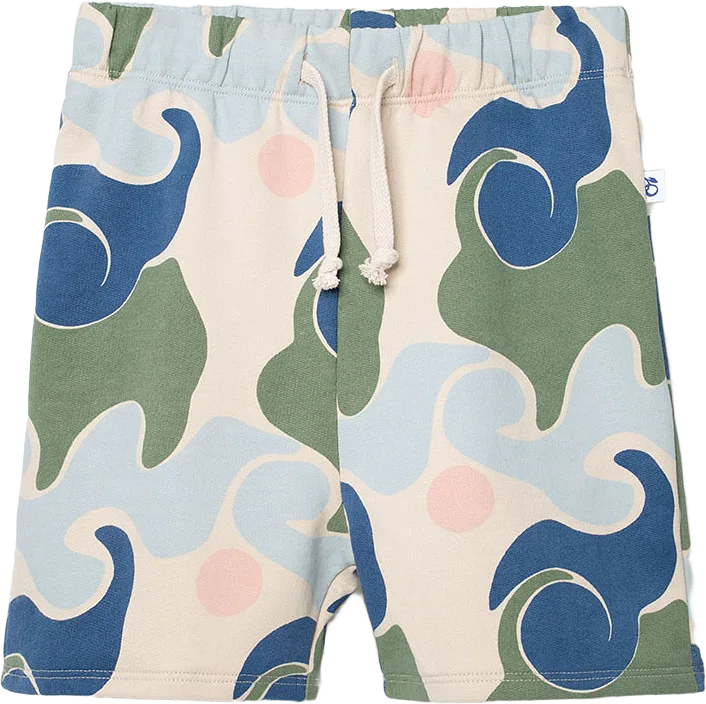 Ekologiska Ribbade Shorts Wave