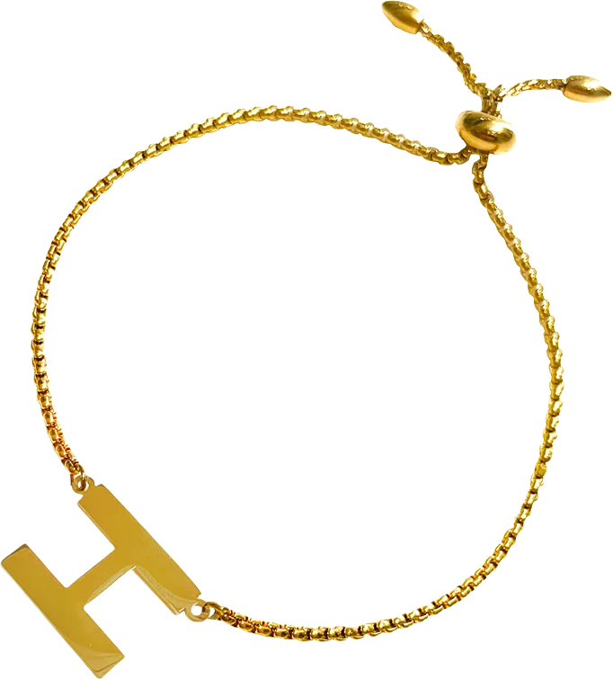 New Identity Bracelet D Gold