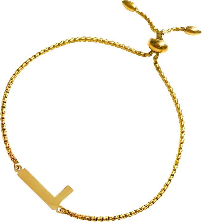 New Identity Bracelet D Gold