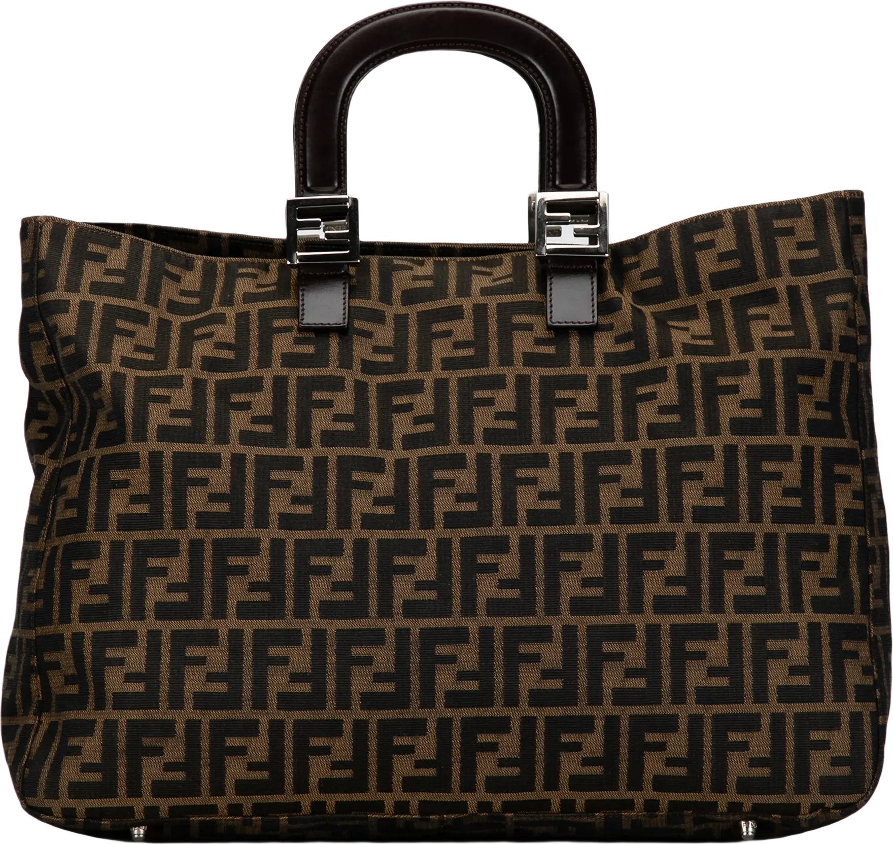 Fendi Large Zucca Twins Tote