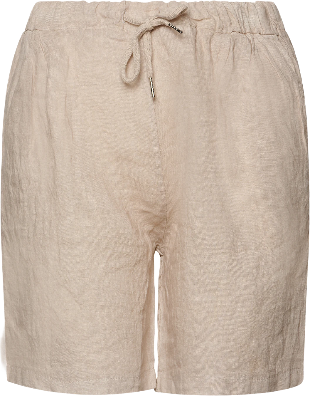 181017, Shorts, Linen - Light Beige