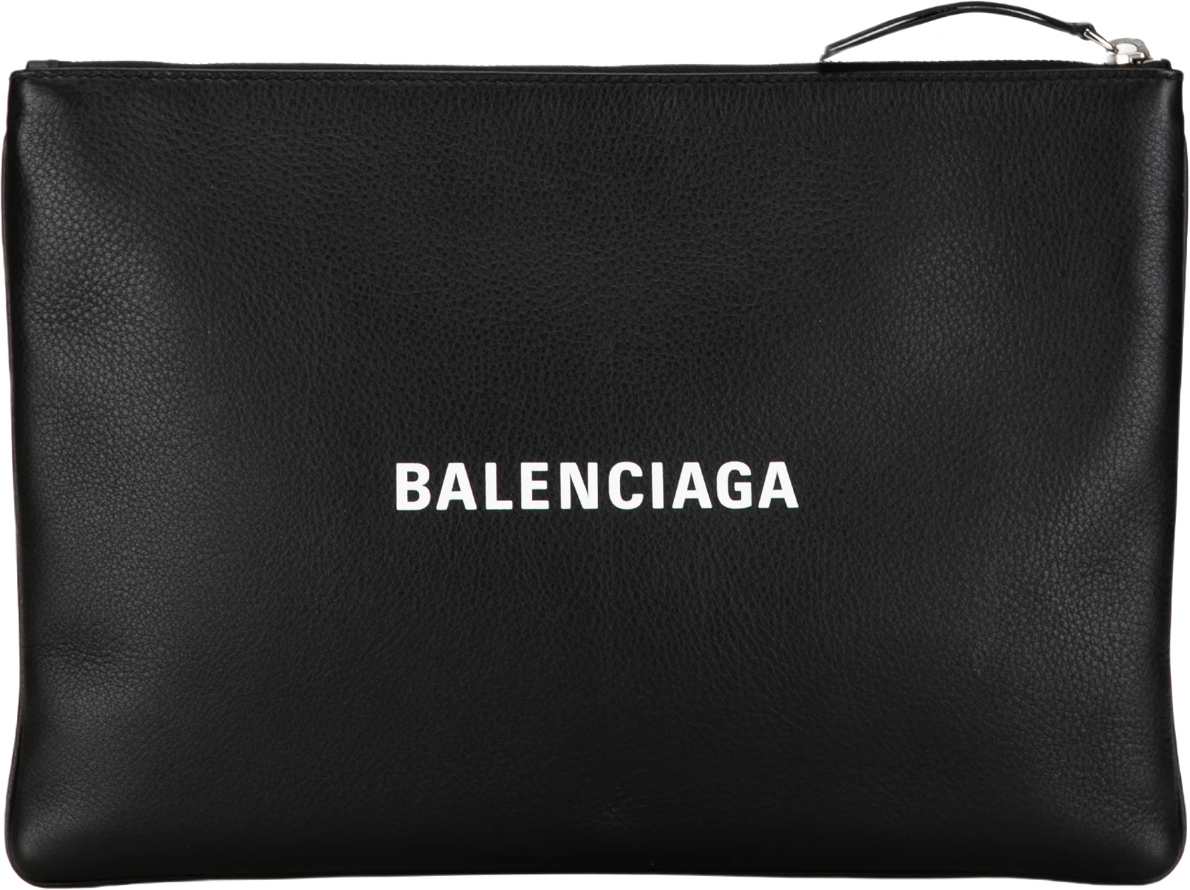 Balenciaga Leather Everyday Clutch