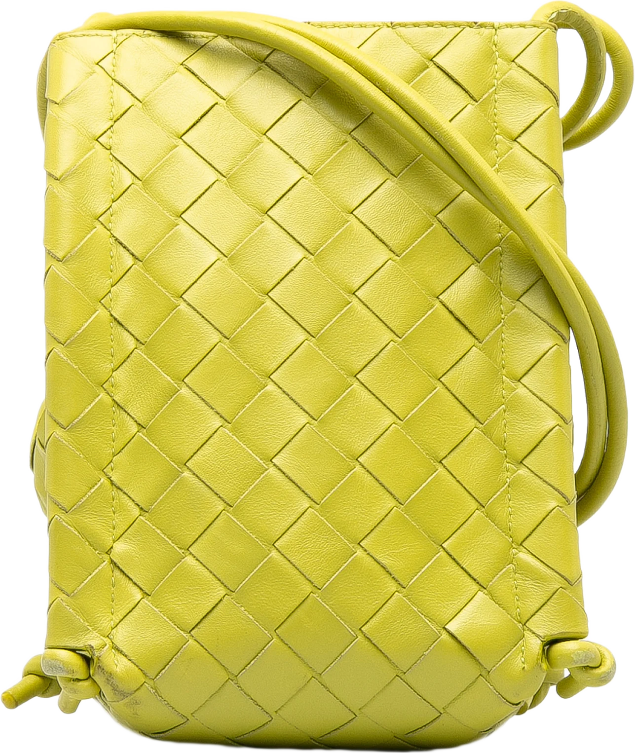 Bottega Veneta Intrecciato Mini Knot Bucket Bag