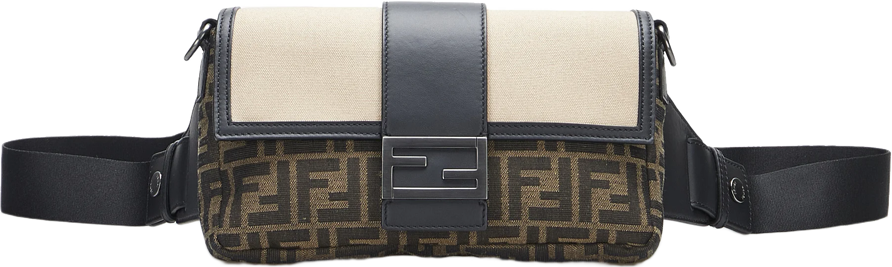 Fendi Zucca Convertible Belt Bag