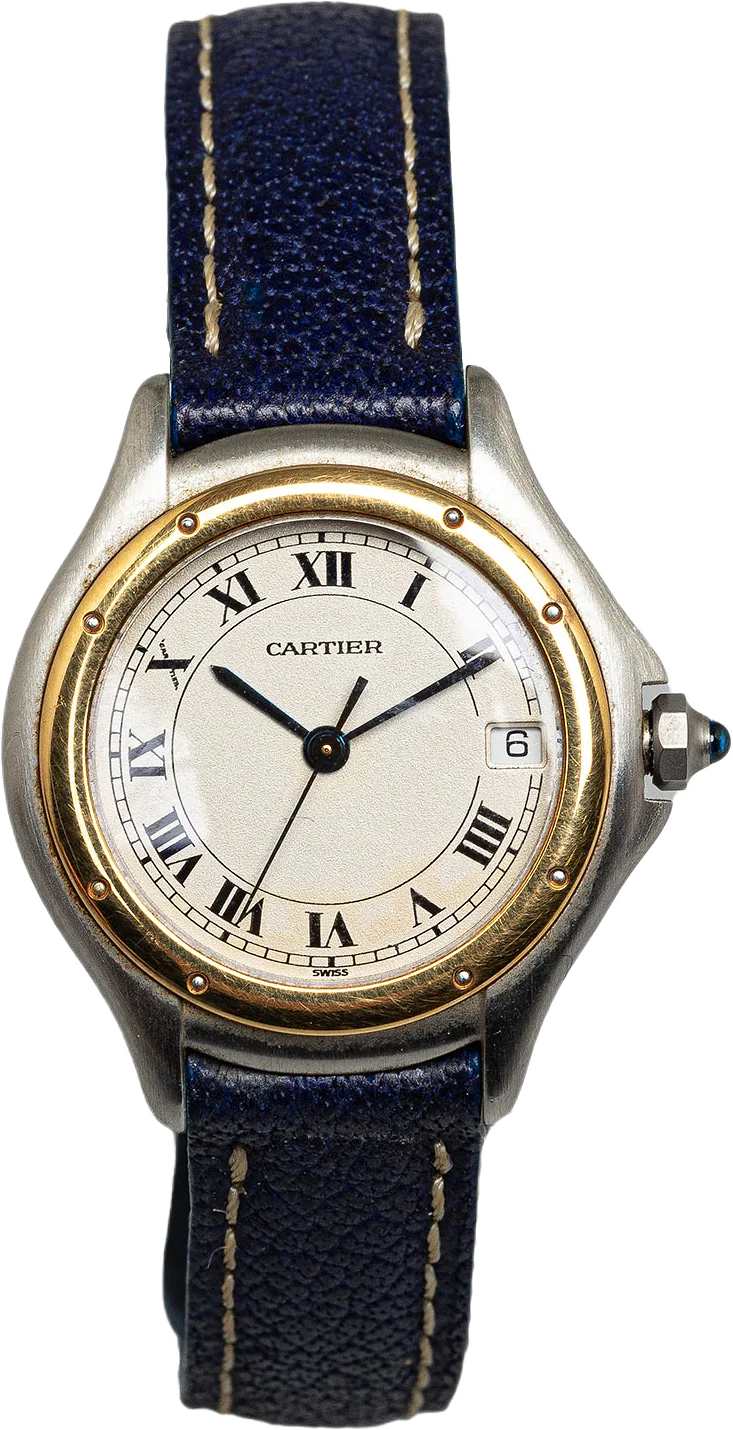 Cartier Quartz Stainless Steel Cougar Watch