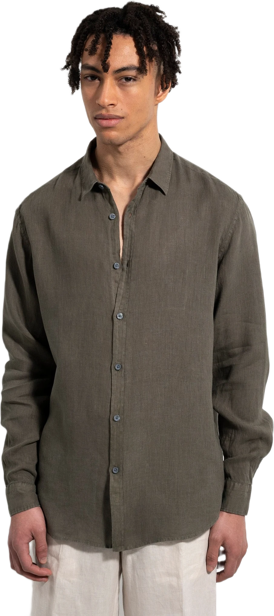 Washed Linen Shirt