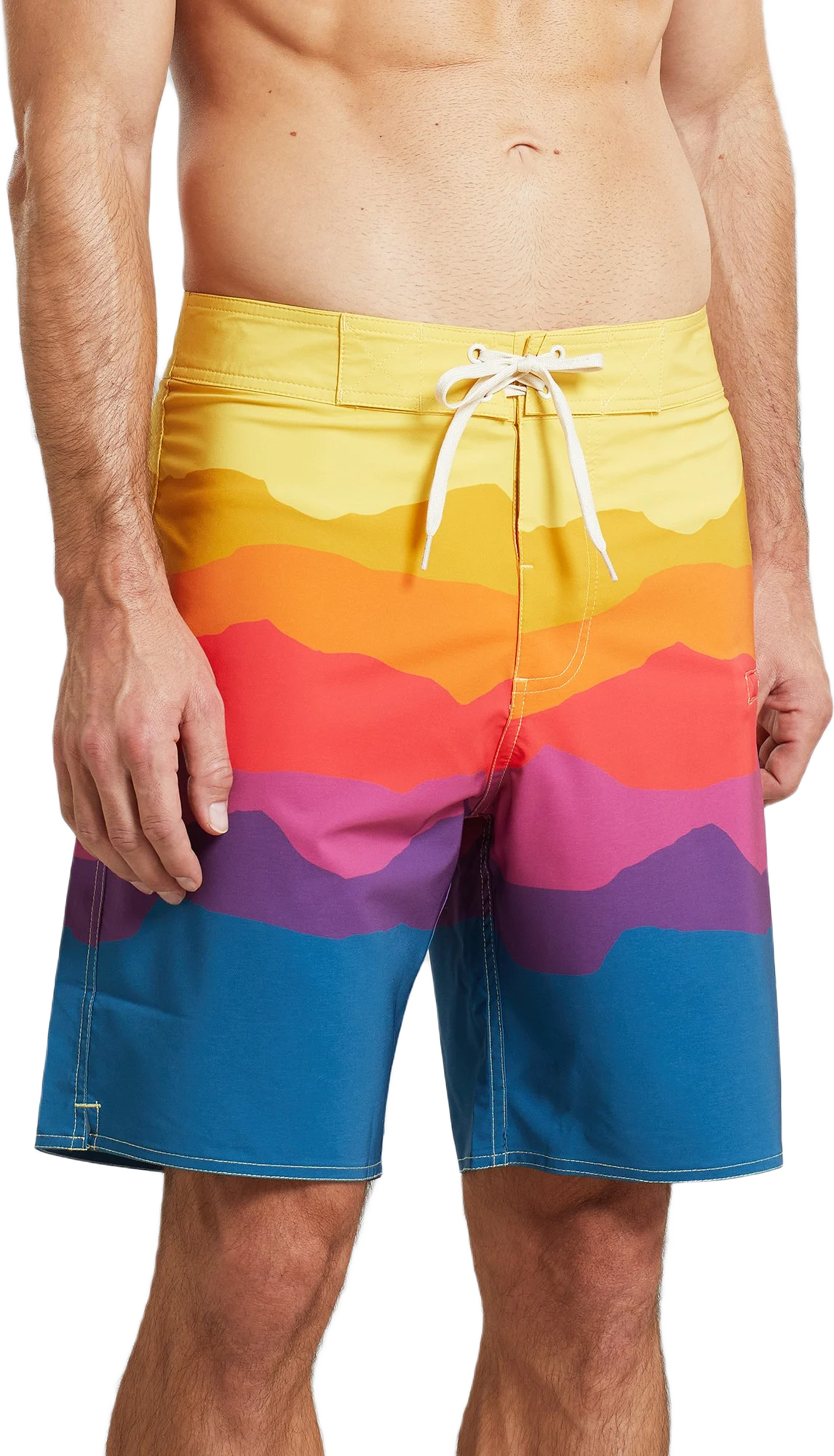 Board Shorts Toroe Sunset Lines Multi Color