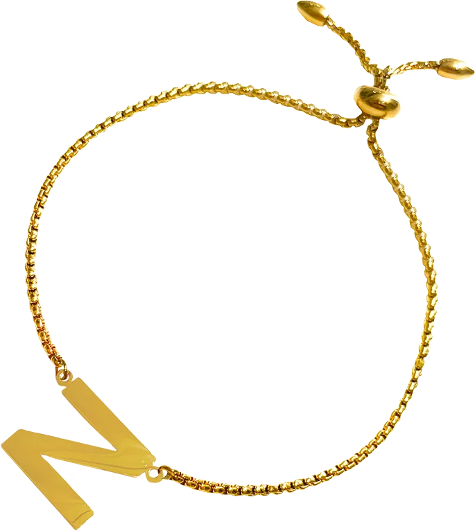 New Identity Bracelet D Gold