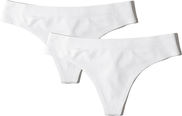 Invisible Thong | 2-pack - White