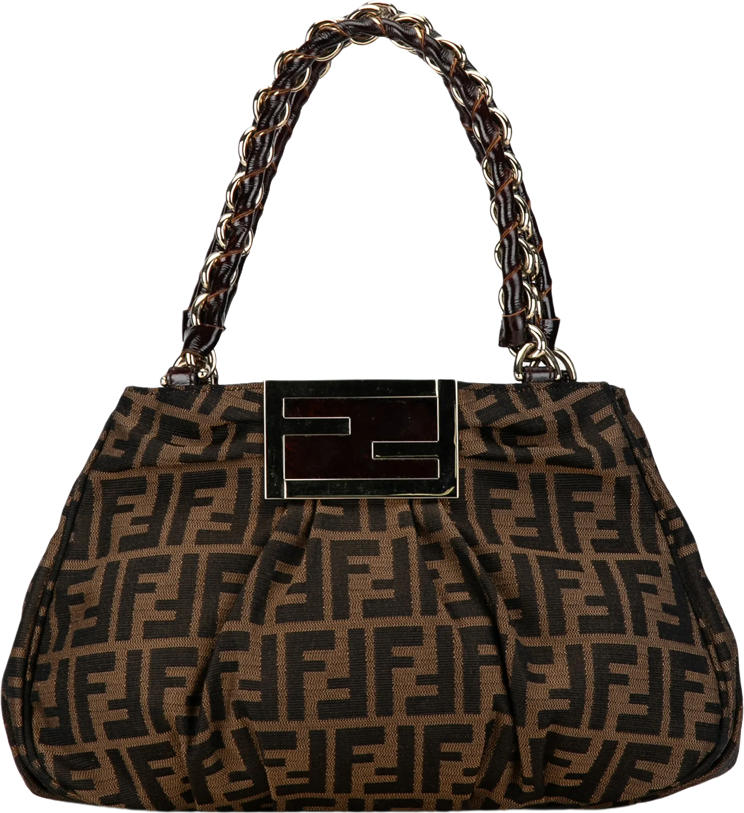 Fendi Small Zucca Mia Chain Tote