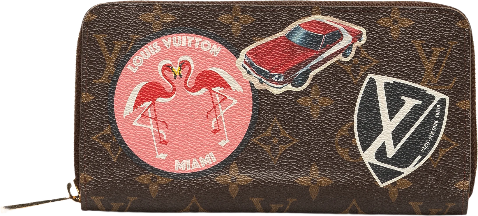 Louis Vuitton Monogram World Tour Zippy Long Wallet