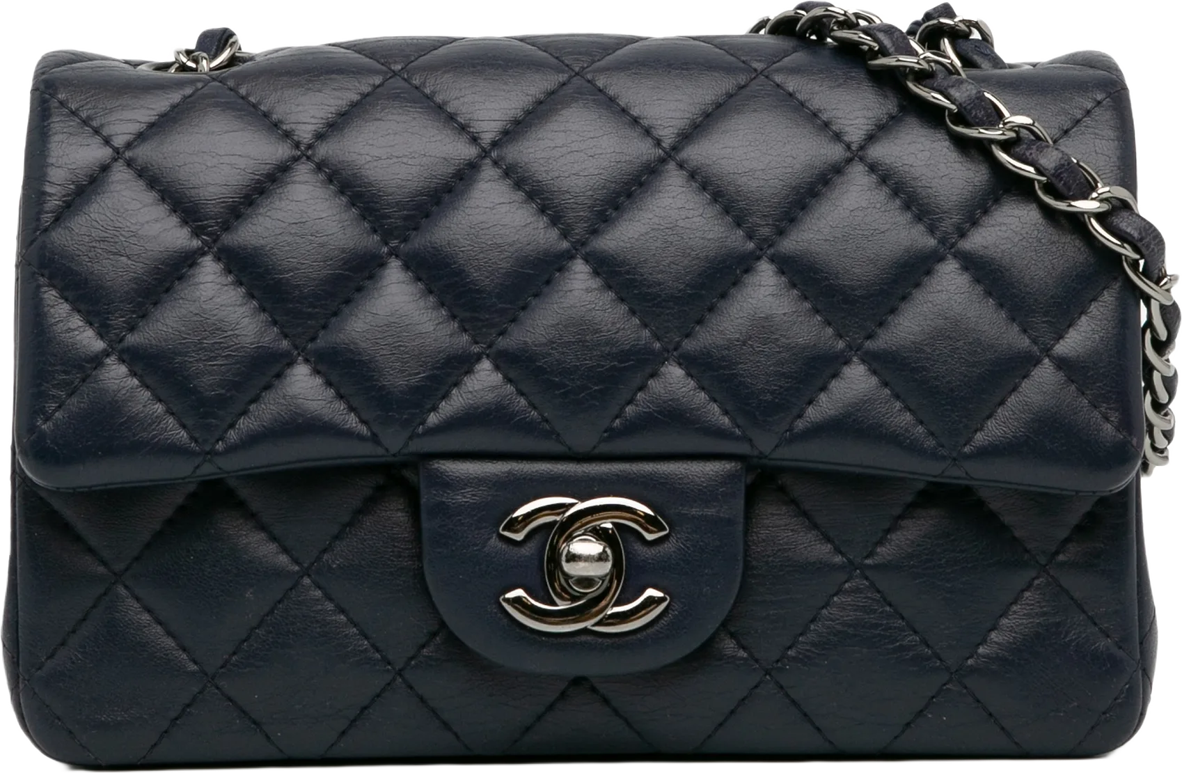 Chanel Mini Rectangular Classic Lambskin Single Flap