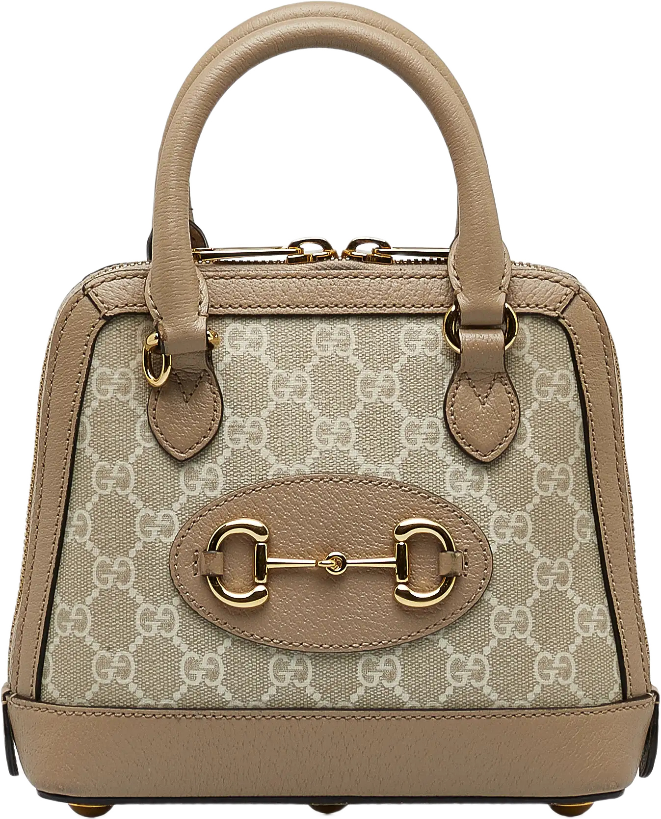 Gucci Mini Gg Supreme Horsebit 1955 Satchel