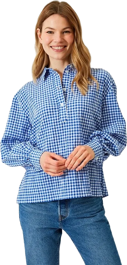 - Luciana Blouse Blue