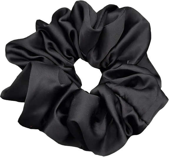 Stor Scrunchie I Sidenimitation