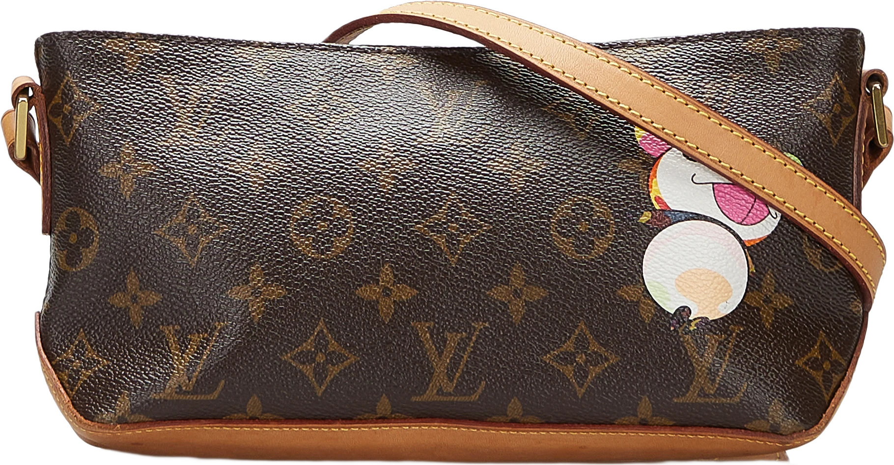 Louis Vuitton Monogram Panda Trotteur Takashi Murakami