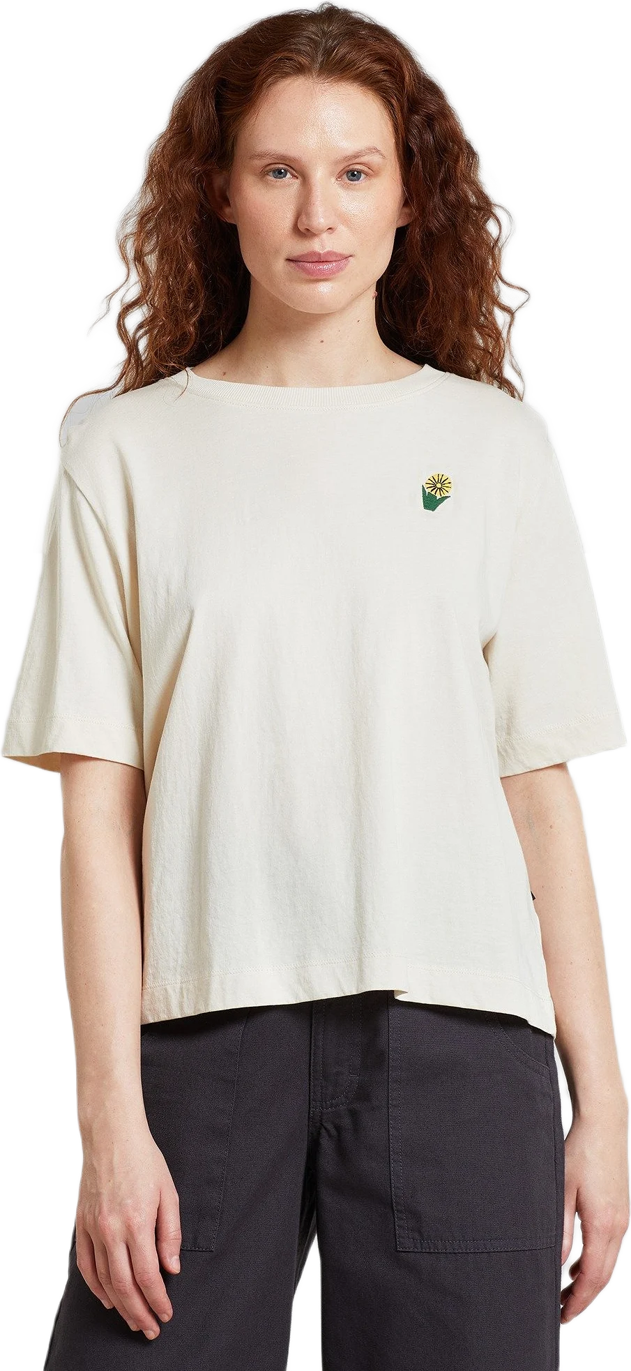 T-shirt Vadstena One Dandelion Oat White