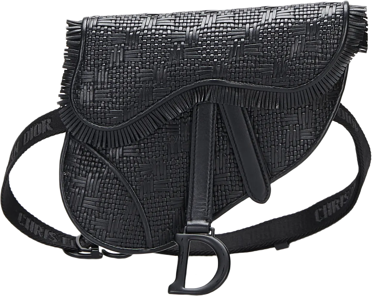 Dior Ultra Matte Woven Saddle