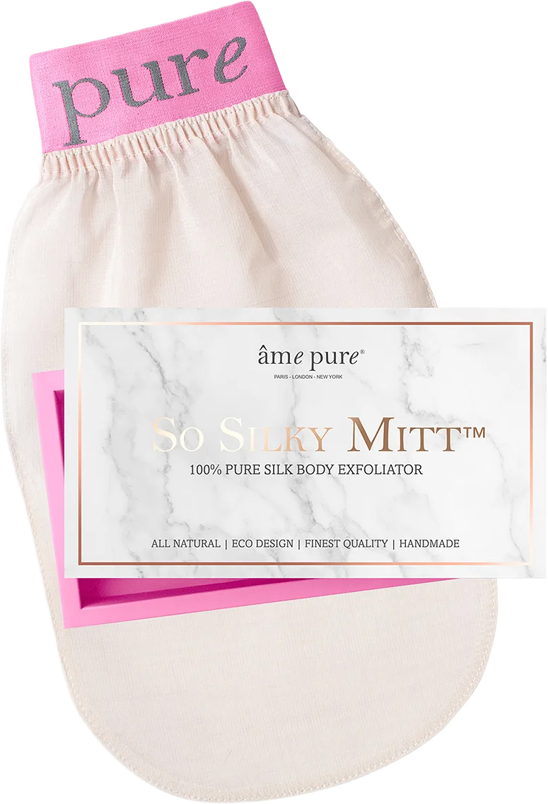 So Silky Mitt | 100% Pure Silk Body Exfoliator