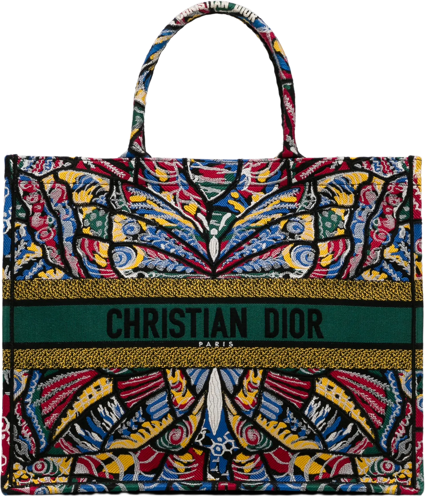 Dior Large Butterfly Book Tote
