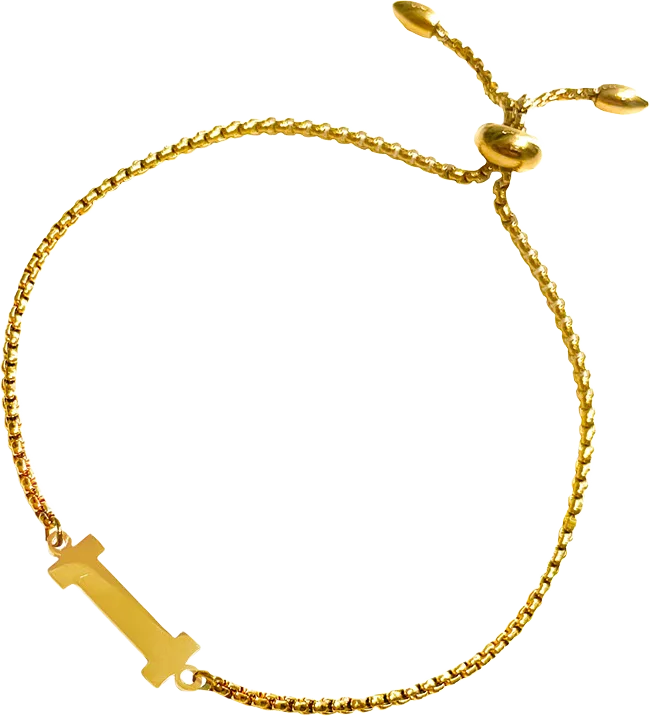 New Identity Bracelet D Gold