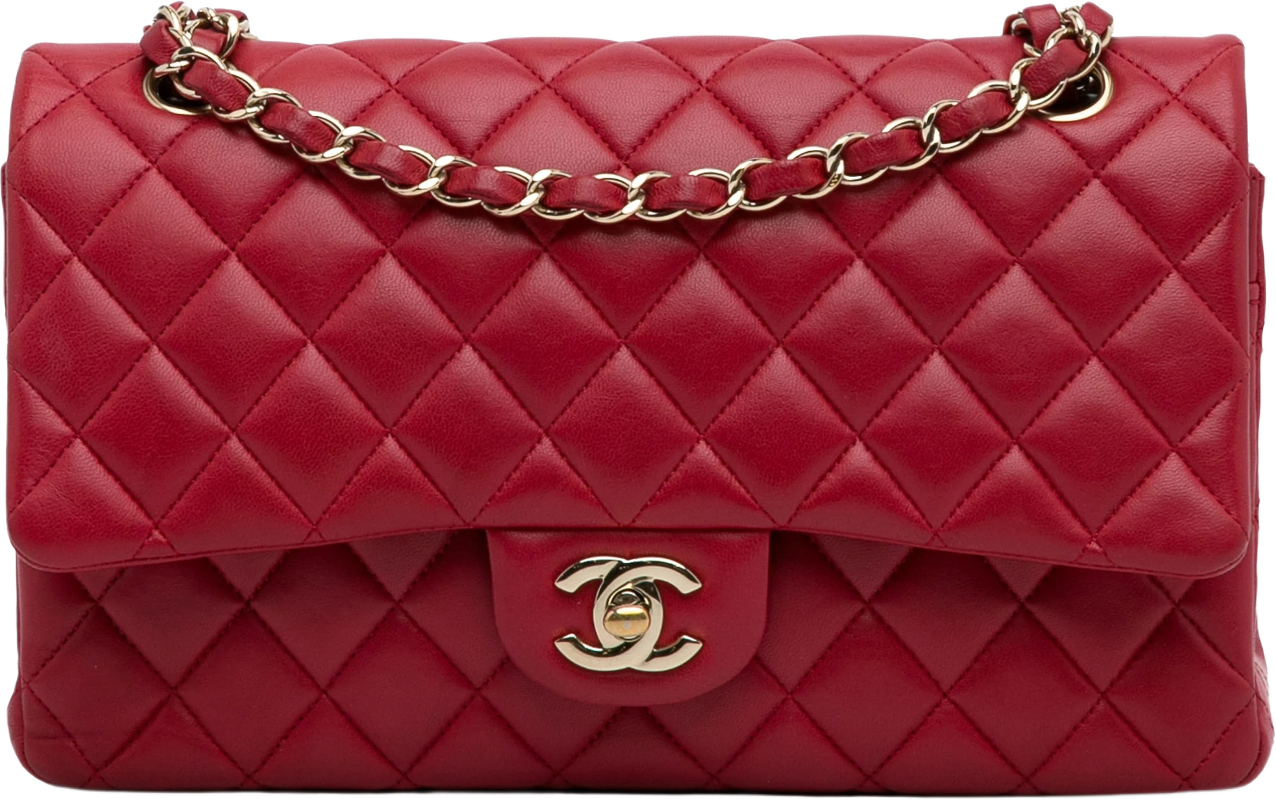 Chanel Medium Classic Lambskin Double Flap