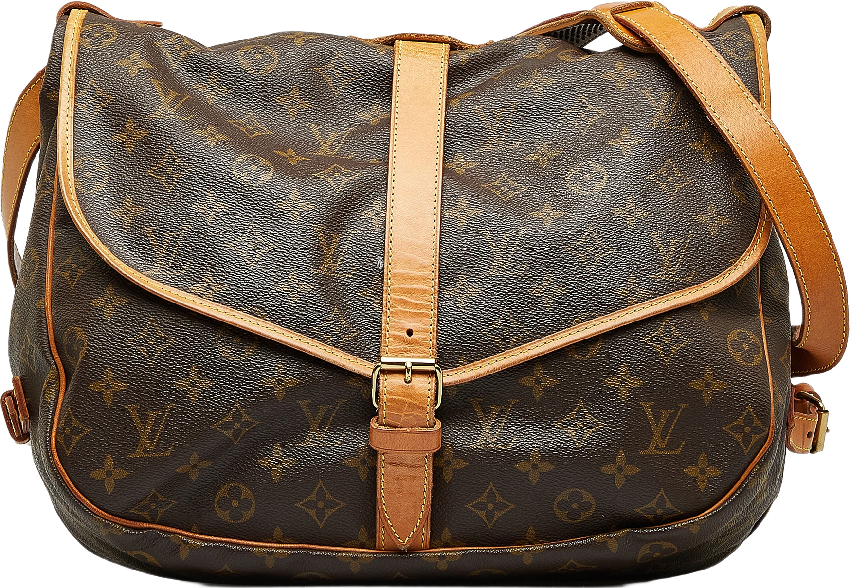 Louis Vuitton Monogram Saumur 35