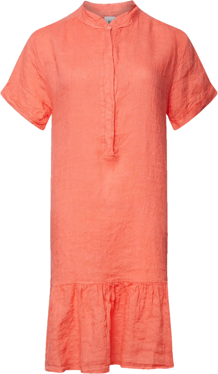 Epsi, Short Dress, Linen - Water Melon