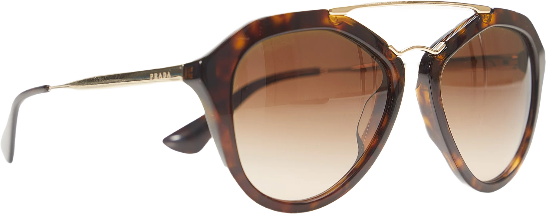 Prada Round Tinted Sunglasses