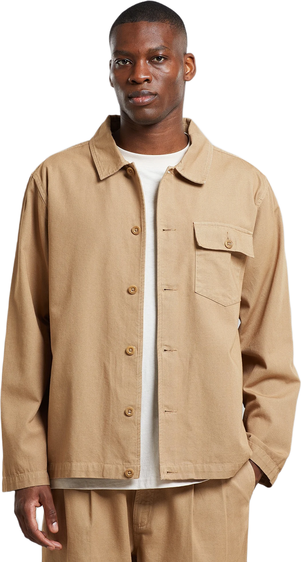 Jacket Kangos Canvas Kelp Beige