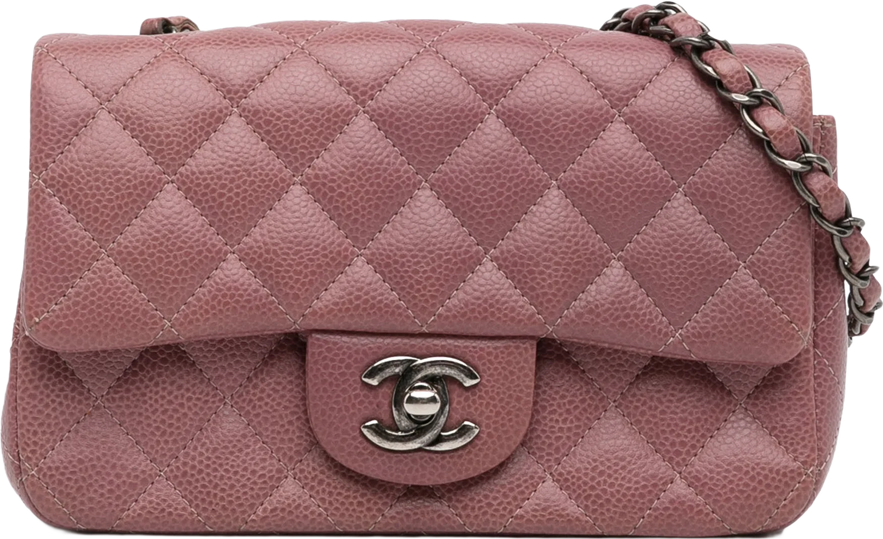 Chanel Mini Classic Caviar Rectangular Single Flap