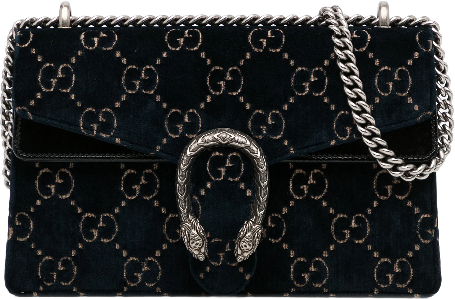 Gucci Gg Velvet Dionysus Shoulder Bag