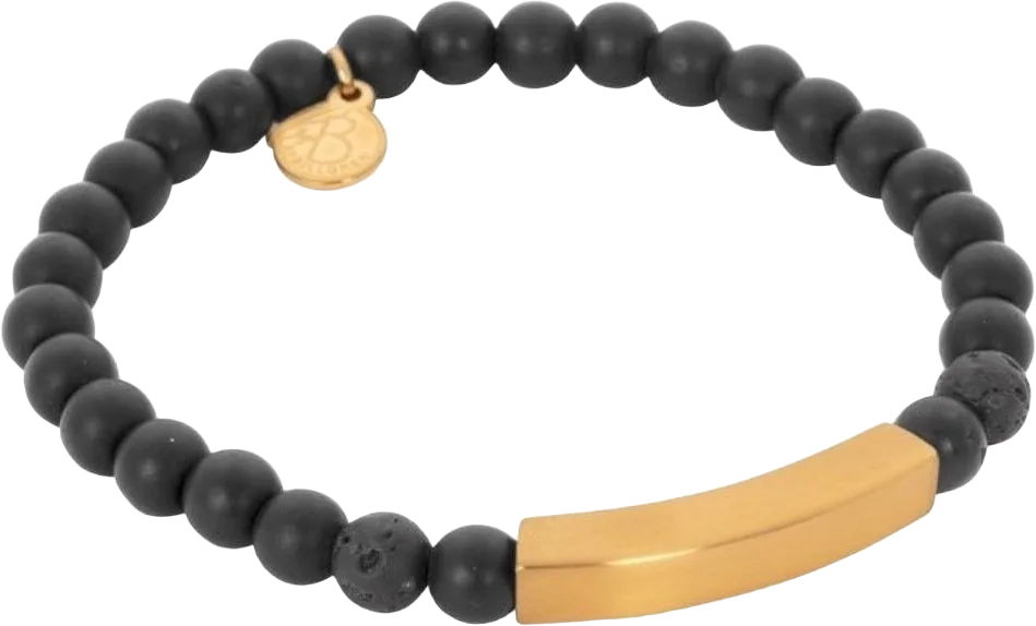 Ben Beaded Bracelet Black