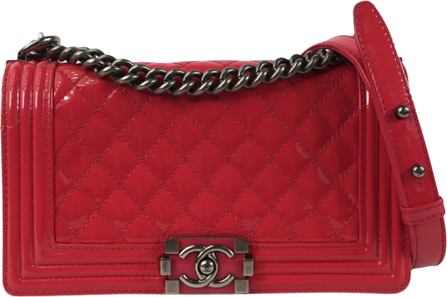 Chanel Medium Patent Boy Flap