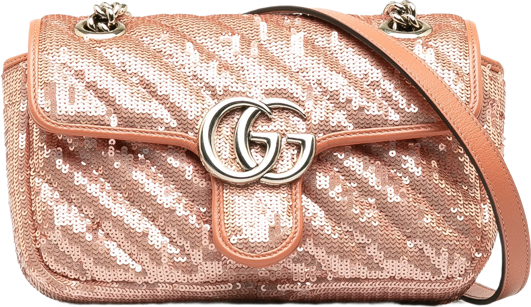 Gucci Mini Sequin Marmont Matelasse Crossbody Bag