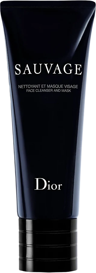 Sauvage Face Cleanser and Mask 2-in-1