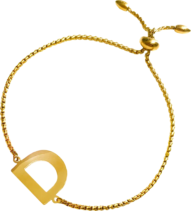 New Identity Bracelet D Gold