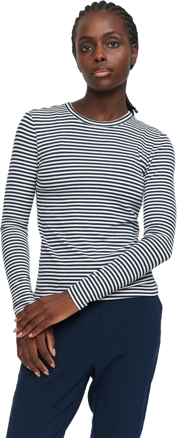 Srfenja Stripe O-neck Top