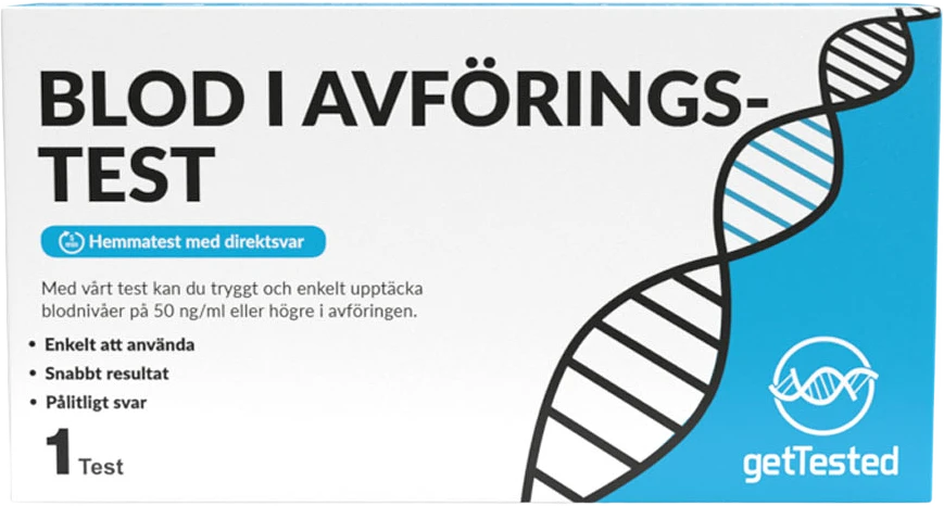 Blod i avföringstest