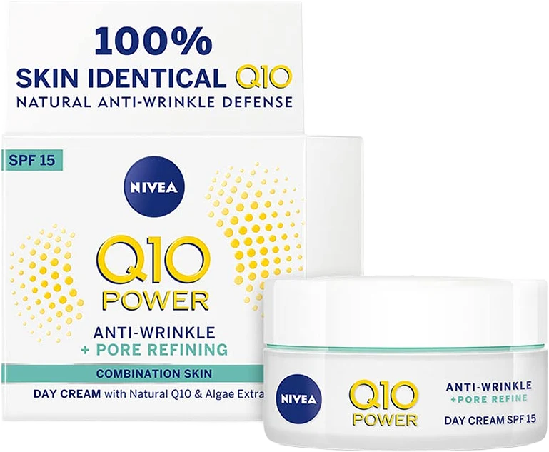 Dagkräm Q10 Power Pore Minimising Day Cream SPF15 50 ml NIVEA