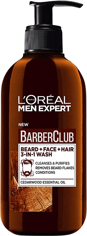 Men Expert Barber Club Rinse Off Face Cleansing