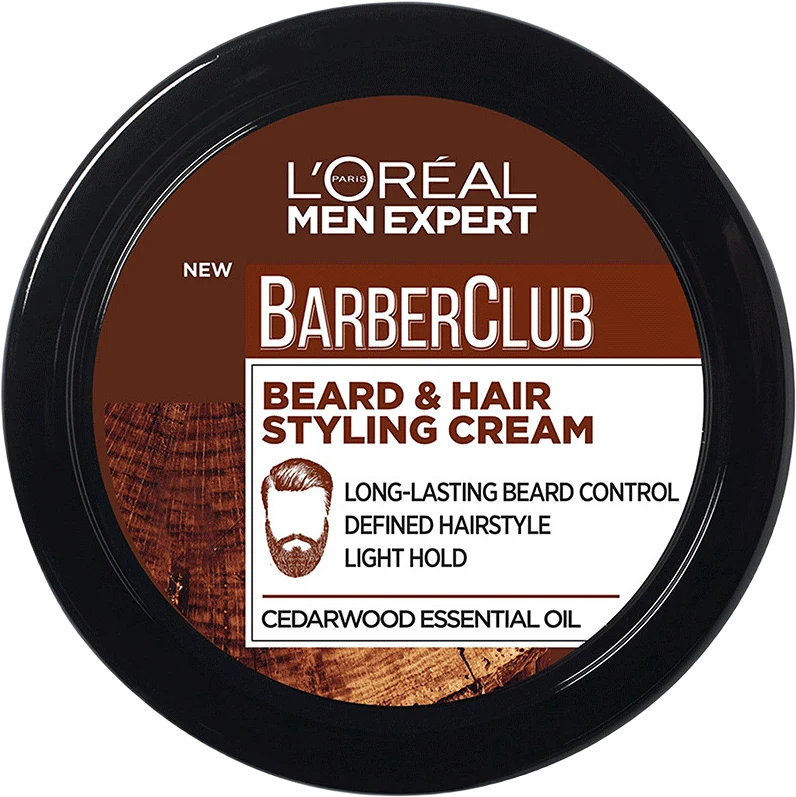Barber Club Beard & Hair Styling Cream