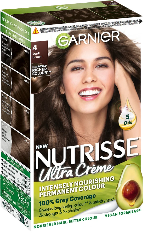 Nutrisse Permanent Nourishing Hair Color Nivå 3