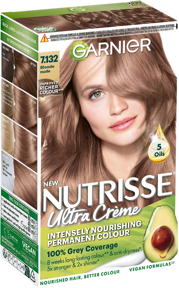 Nutrisse Permanent Nourishing Hair Color Nivå 3