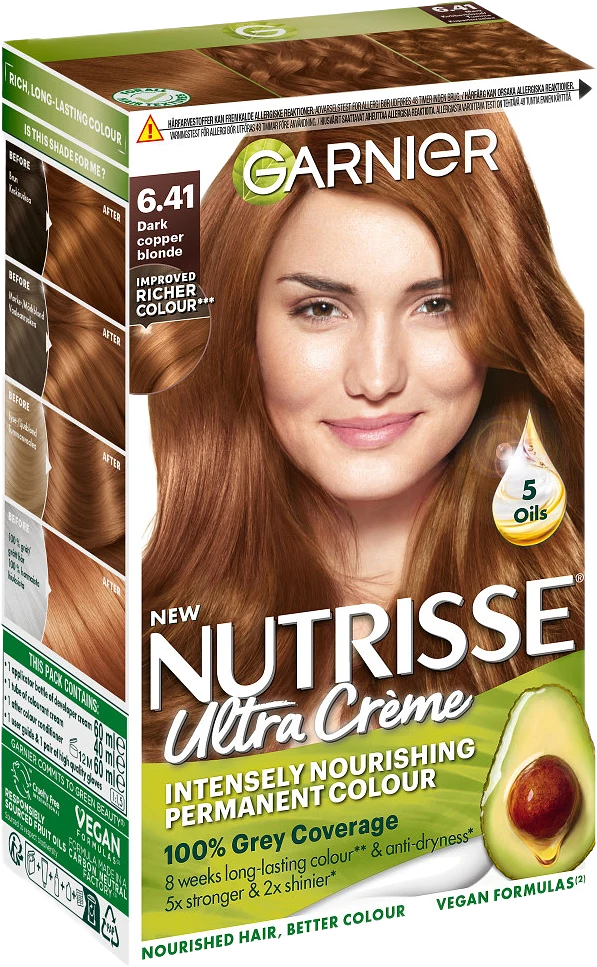 Nutrisse Permanent Nourishing Hair Color Nivå 3