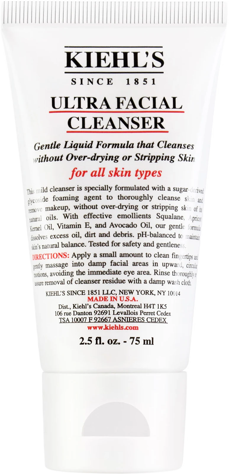 Ultra Facial Cleanser, 75 ml